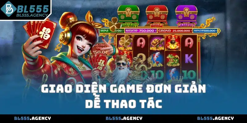 Giao diện game đơn giản dễ thao tác